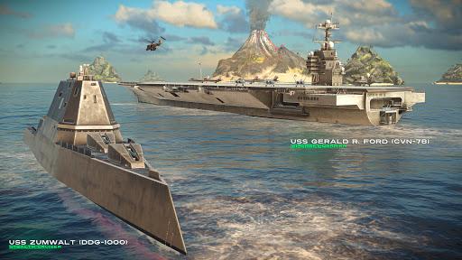 Modern Warships: Naval Battles - Gameplay image of android game