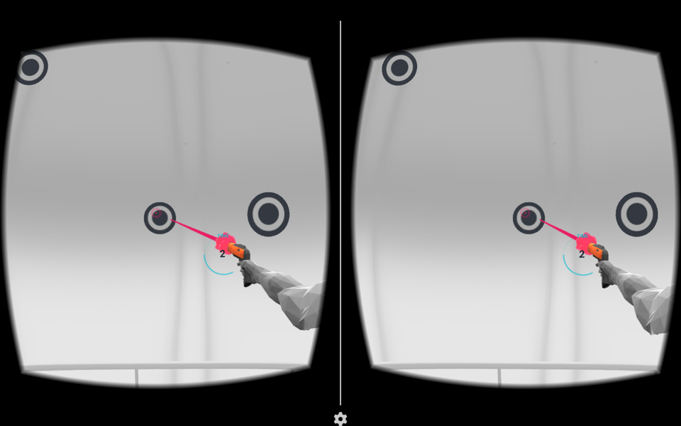 Shooter Arena VR Cardboard - Image screenshot of android app