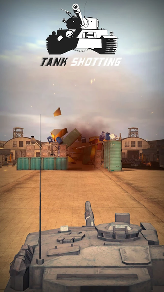 Shooting Tank Target : Range - Gameplay image of android game