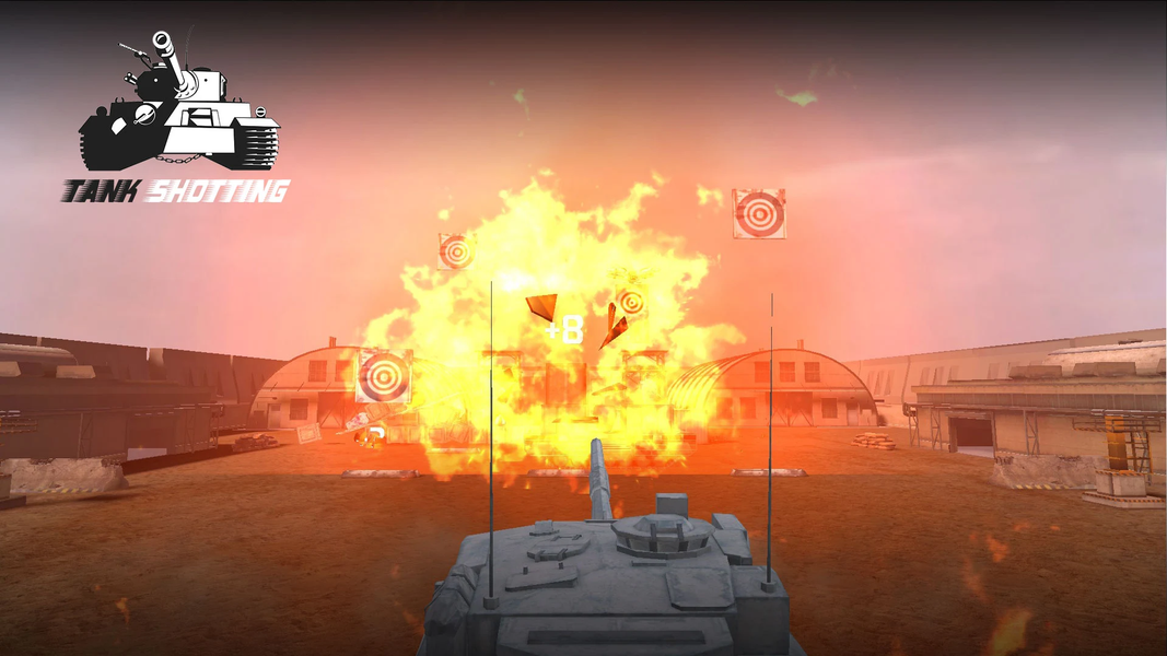 Shooting Tank Target : Range - عکس بازی موبایلی اندروید