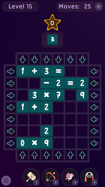 Math puzzle - عکس برنامه موبایلی اندروید