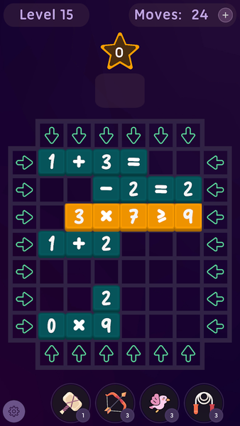 Math puzzle - عکس برنامه موبایلی اندروید