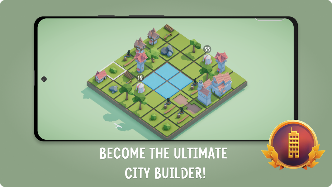 Teeny Tiny Town - Gameplay image of android game