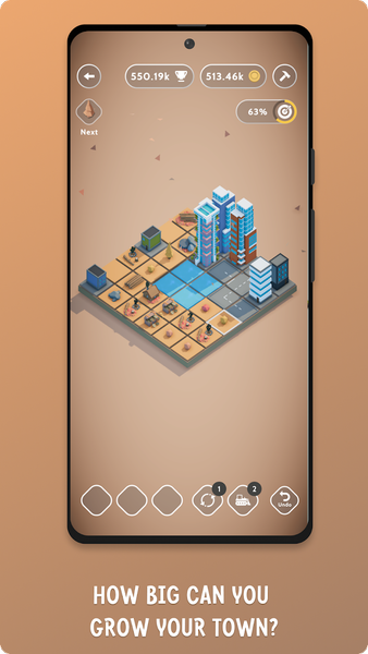 Teeny Tiny Town - Gameplay image of android game