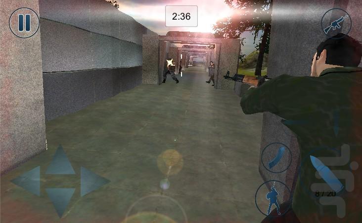 سنگر انتقام - Gameplay image of android game