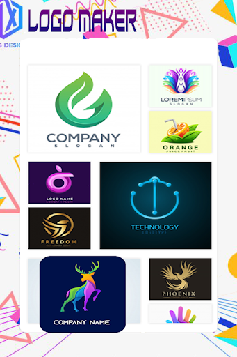Logo Maker - Logo Creator, Generator & Designer - عکس برنامه موبایلی اندروید