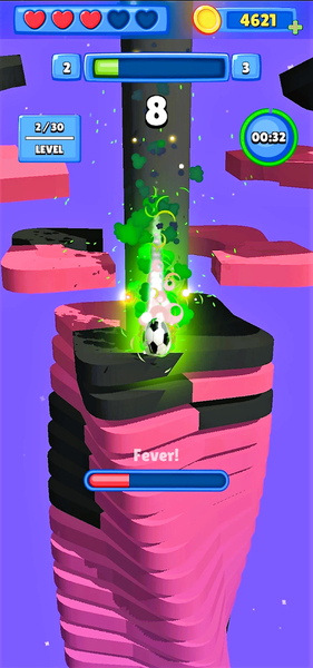 Earning Ball - Gameplay image of android game