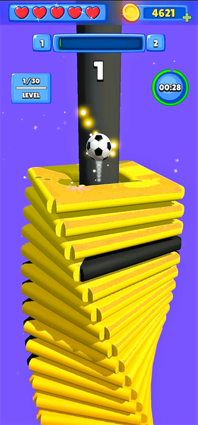 Earning Ball - Gameplay image of android game