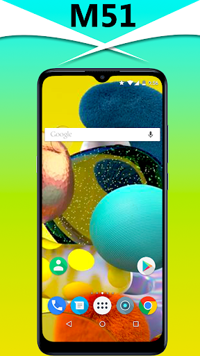 Themes for Galaxy M51: Galaxy M51 Launcher - عکس برنامه موبایلی اندروید