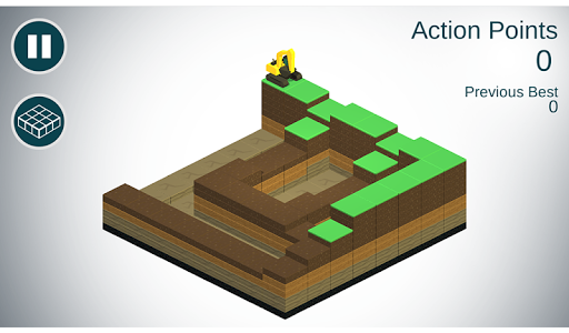 Excavator Game (CAWP Arcade) - Gameplay image of android game