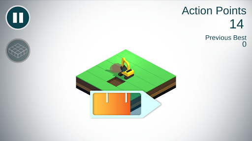 Excavator Game (CAWP Arcade) - Gameplay image of android game