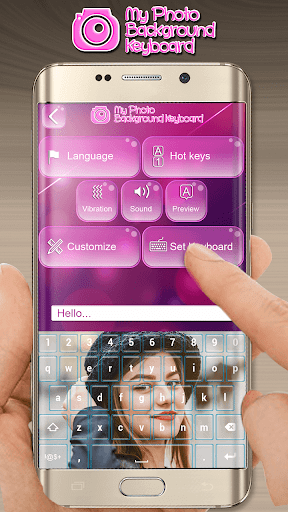 My Photo Background Keyboard - عکس برنامه موبایلی اندروید