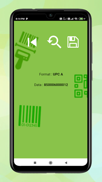 Simple Barcode Scanner - Image screenshot of android app