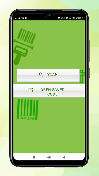 Simple Barcode Scanner - Image screenshot of android app