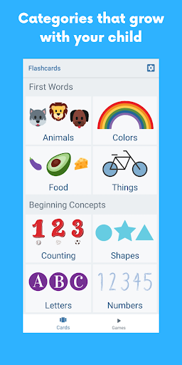 Flashcard Baby (No Ads) - عکس برنامه موبایلی اندروید