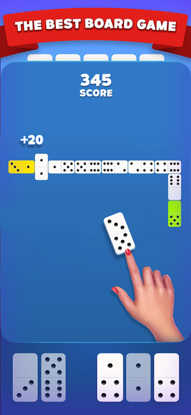 Dominoes- Classic Board Games - Gameplay image of android game