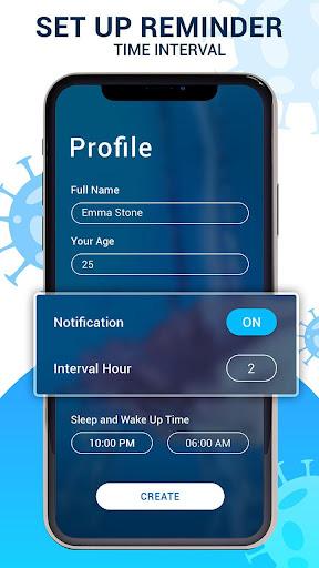 Hand Wash Reminder - Image screenshot of android app