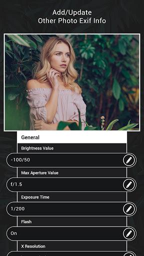 Photo Exif Metadata Editor - Image screenshot of android app