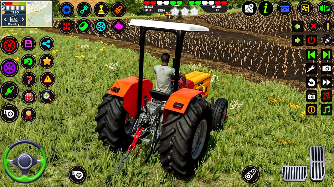 Tractor Games-Farm Tractor ۳D - عکس بازی موبایلی اندروید