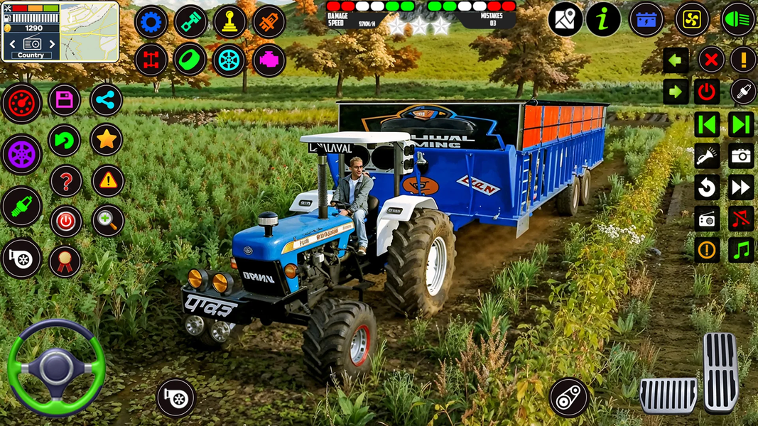 Tractor Games-Farm Tractor ۳D - عکس بازی موبایلی اندروید