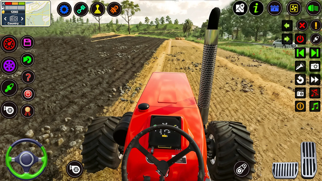 Tractor Games-Farm Tractor ۳D - عکس بازی موبایلی اندروید