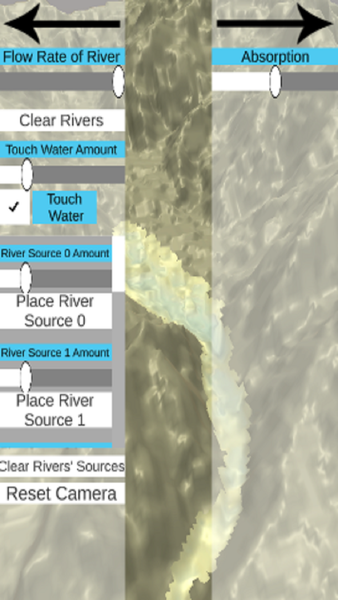 River Physics Simulation - عکس برنامه موبایلی اندروید