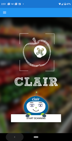 Clair + Produce Scanner - عکس برنامه موبایلی اندروید