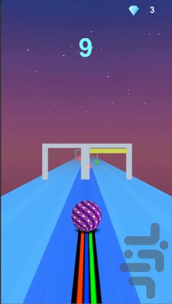Sky Ball - Gameplay image of android game
