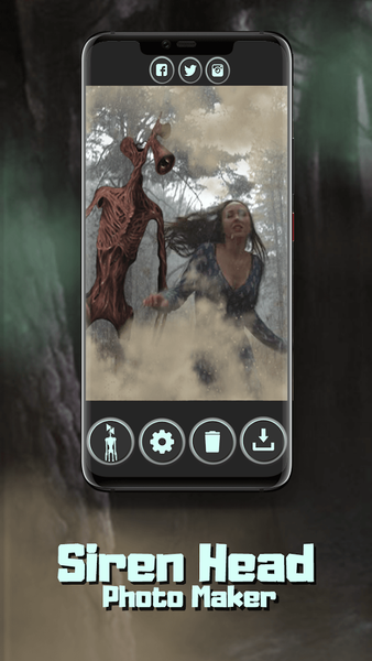 Siren Head Photo Maker - عکس برنامه موبایلی اندروید