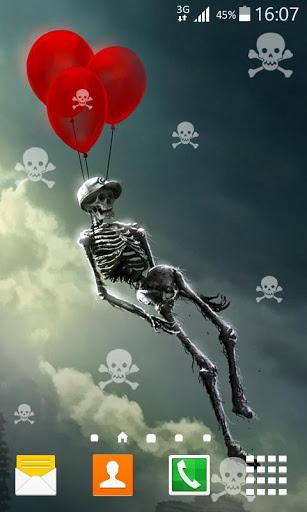 Skeleton Live Wallpaper - عکس برنامه موبایلی اندروید