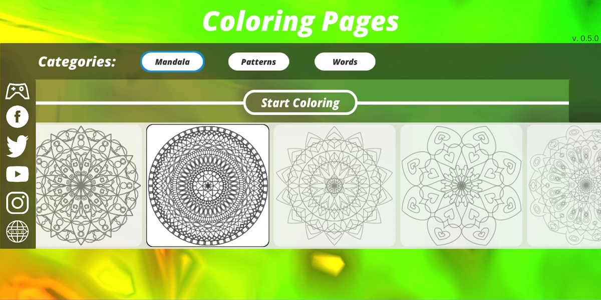 Coloring Pages [Adults] - Image screenshot of android app