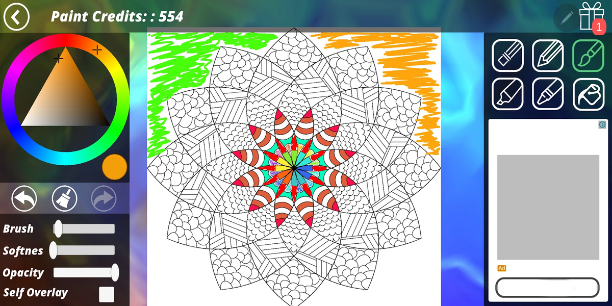 Coloring Pages [Adults] - Image screenshot of android app
