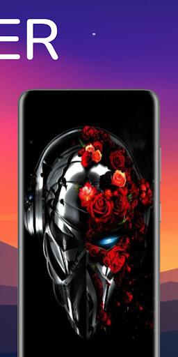 skull wallpaper - عکس برنامه موبایلی اندروید