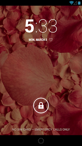Petals 3D live wallpaper - Image screenshot of android app