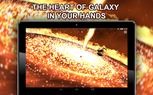 Quasar 3D live wallpaper - عکس برنامه موبایلی اندروید