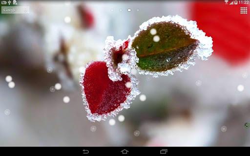 Winter charm parallax live wallpaper - Image screenshot of android app