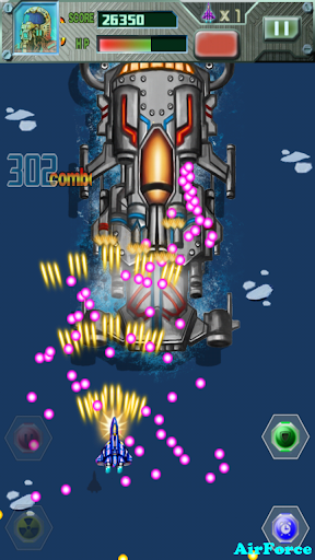 Ace Air Force: Super Hero - Gameplay image of android game