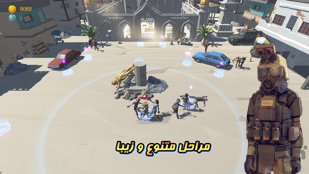 ارتش مینیون ها و زامبی ها - عکس بازی موبایلی اندروید