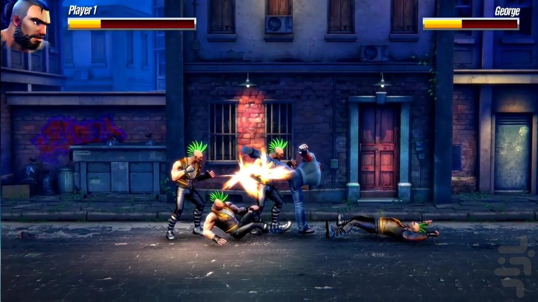 Battle On The Street - Gameplay image of android game