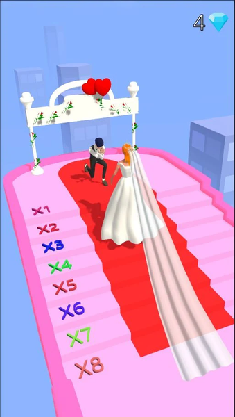 Bride Runner - Gameplay image of android game