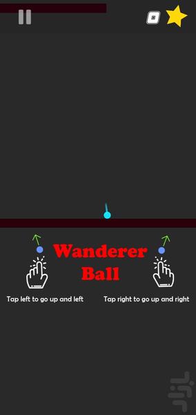 Wanderer Ball - Gameplay image of android game