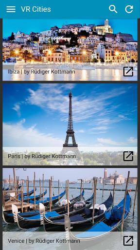 VR Cities - Image screenshot of android app