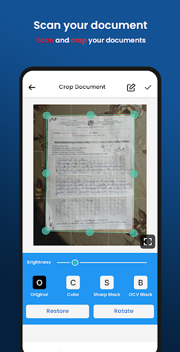 Fast Documents Scanner PDF - Image screenshot of android app