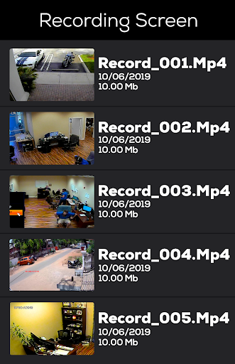 Cctv recording hot sale