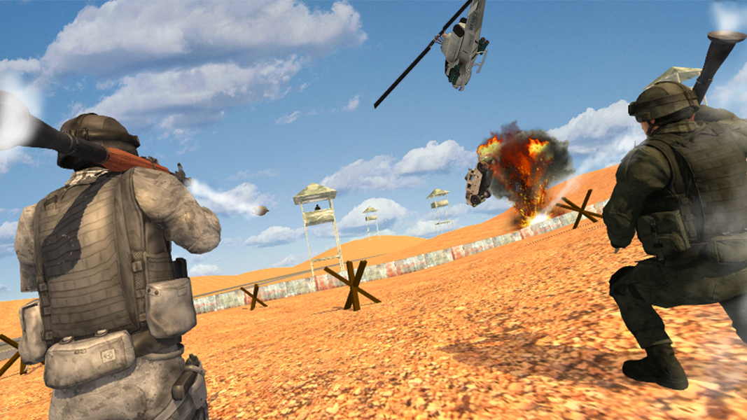 Bazooka Infantry 3D - Gameplay image of android game