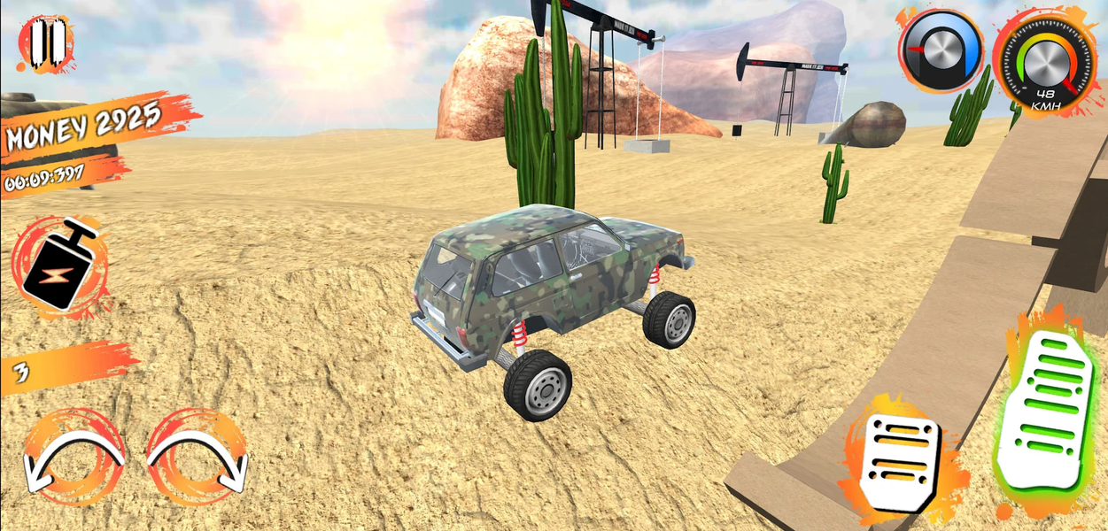 Climb Car Racing ۳D - عکس بازی موبایلی اندروید