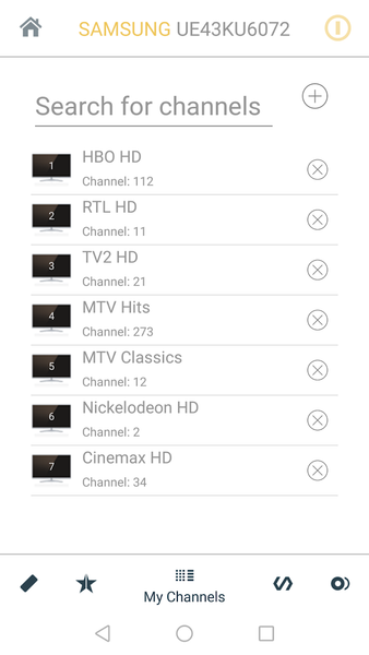 IR Remote Control for TV & AC - عکس برنامه موبایلی اندروید