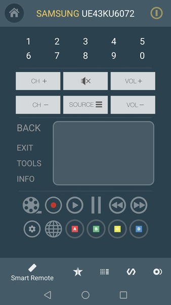 IR Remote Control for TV & AC - عکس برنامه موبایلی اندروید