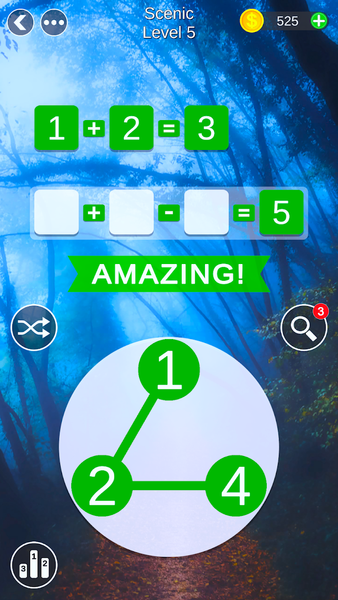 Mathscapes: Fun Math Puzzles - عکس بازی موبایلی اندروید