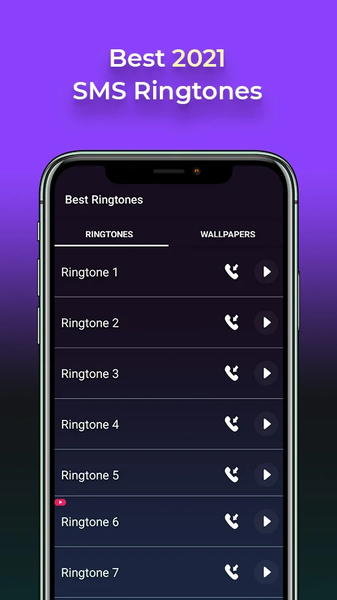 SMS Ringtones 2024 - Image screenshot of android app